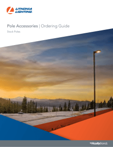 Pole Accessories | Ordering Guide