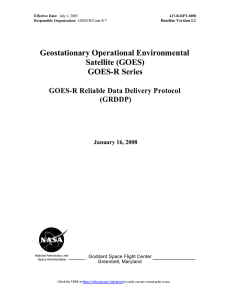 Geostationary Operational Environmental Satellite