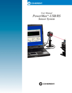 PowerMax-USB/RS User Manual