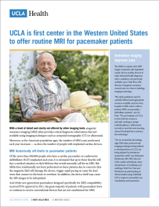 UCLA is first center in the Western United States to