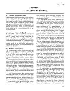 chapter 6 taxiway lighting systems