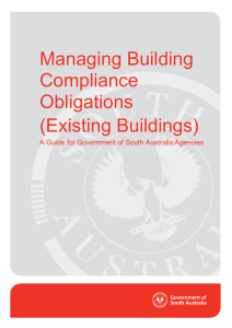Managing Building Compliance Obligations (Existing