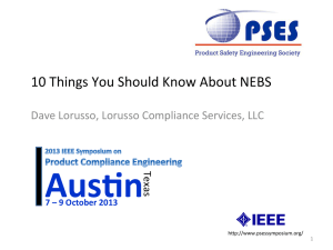 10 Things You Should Know About NEBS