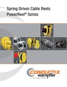 Spring Driven Cable Reels PowerReel® Series