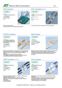 Wire to Wire Connectors