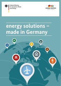 energy solutions – made in Germany