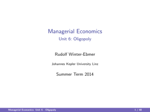 Managerial Economics