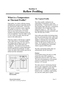 Reflow Profiling