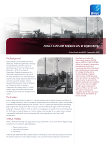 AMSC`s STATCOM Replaces SVC at Ergon Energy