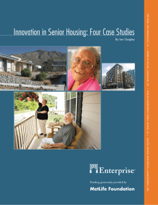 Innovation in Senior Housing: Four Case Studies