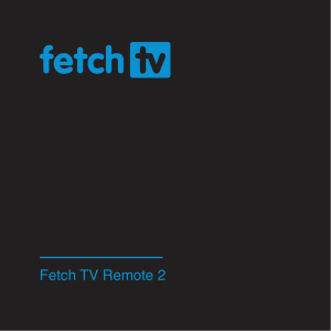 Fetch TV Remote 2