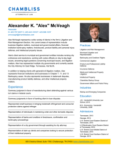 Alexander K. "Alex" McVeagh