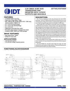 IDT ChipFind - Manufacturer datasheet and components