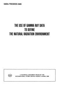 the use of gamma ray data to define the natural
