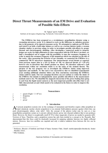 Direct Thrust Measurements of an EM Drive and