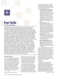 Fuel Cells - The Electrochemical Society