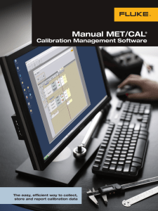 Manual MET/CAL
