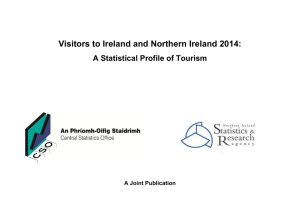 Visitors to Ireland and Northern Ireland 2014