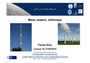 Mast, towers, chimneys
