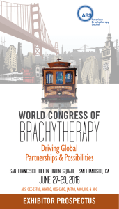 world congress of - American Brachytherapy Society
