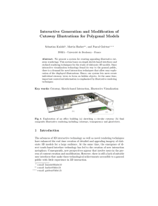 Interactive Generation and Modification of Cutaway - HAL