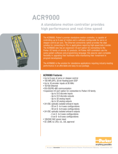 ACR9000 Flier - Motion Control Systems