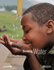 Drinking Water Equity, Safety and Sustainability