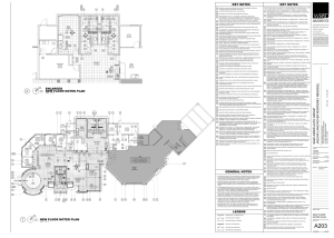 NEW FLOOR NOTED PLAN 1 ENLARGED NEW FLOOR NOTED