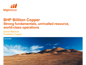 BHP Billiton Copper