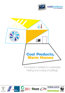 Cool Products, Warm Homes
