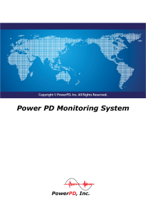 PowerPD, Inc. Power PD Monitoring System