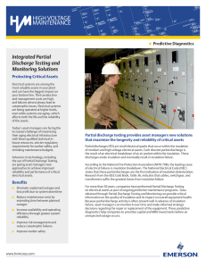 Partial Discharge Testing and Monitoring