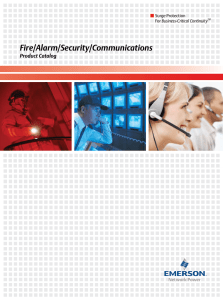 Fire/Alarm/Security/Communications
