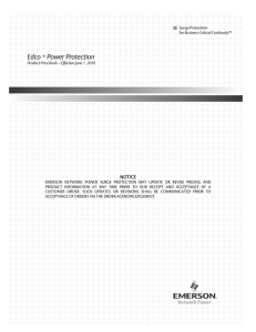 Edco TM Power Protection