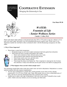WATER: Fountain of Life - Senior Wellness Series