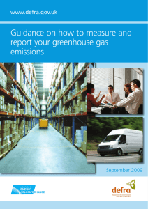 Guidance on how to measure and report your greenhouse gas