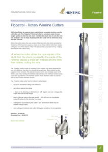 Flopetrol - Rotary Wireline Cutters