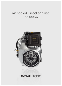 Air cooled Diesel engines