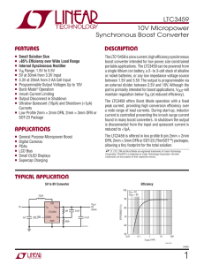 LTC3459 - Linear Technology