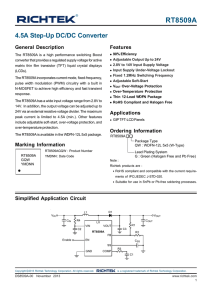 RT8509A - Richtek