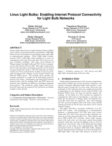 Enabling Internet Protocol Connectivity for Light