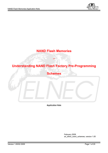 Understanding NAND Flash Factory Pre-Programming