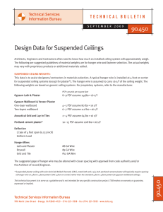90-450 Design Data Suspended Ceilings
