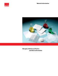 Fiberglass Reinforced Plastics and Resin Information