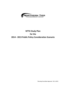 Appendix D - NTTG Study Plan for the 2014