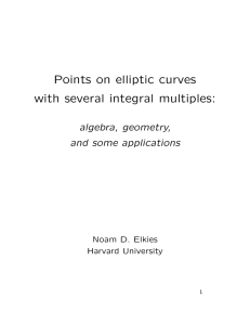 Points on elliptic curves with several integral multiples:
