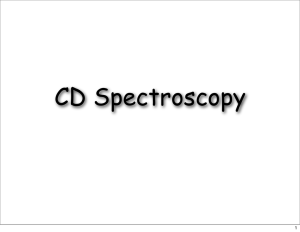 CD Spectroscopy