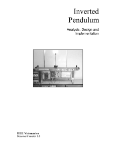 Inverted Pendulum [Final]
