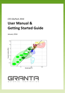 CES EduPack 2016 User Manual and Getting