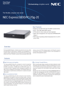 NEC Express5800/R120g-2E